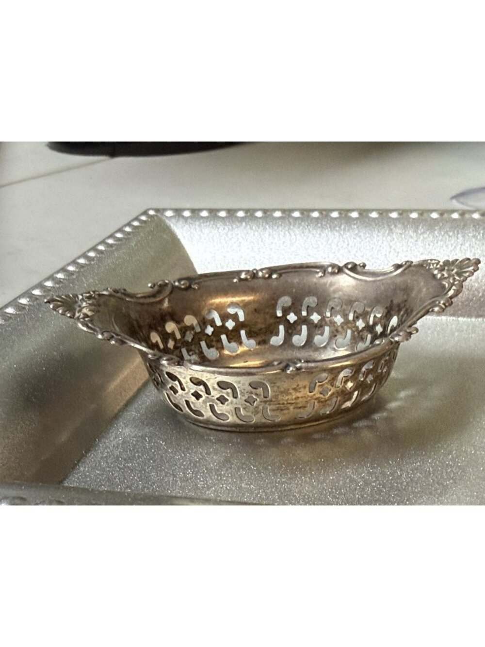 Vintage Sterling Silver 925 Gorham Nut Dish (R-3)